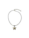 Bold Star NecklaceBlack Silver - LECYTO - BALAAN 2