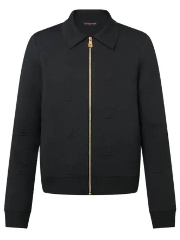 Embossed technical wool blouson 1AFYEI - LOUIS VUITTON - BALAAN 1