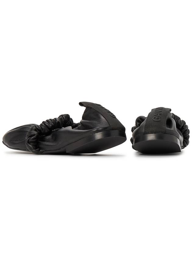 Scrunch Ballerina Black - GANNI - BALAAN 7