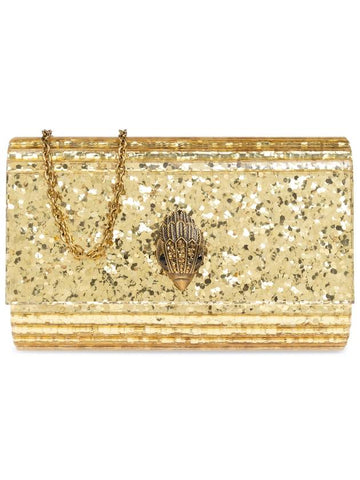 Kurt Geiger Clutch ‘Party Eagle’, Women's, Gold - KURT GEIGER - BALAAN 1