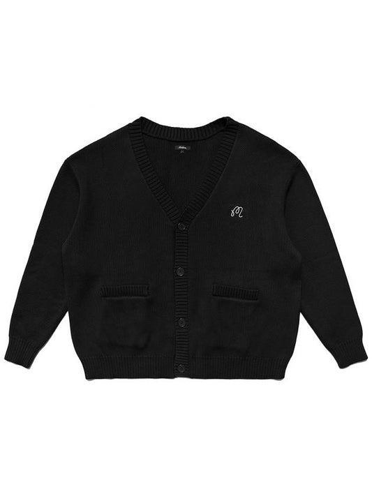 Morning Mist Collection Legends Cardigan BLACK M3113LKO03BLK - MALBON GOLF - BALAAN 2