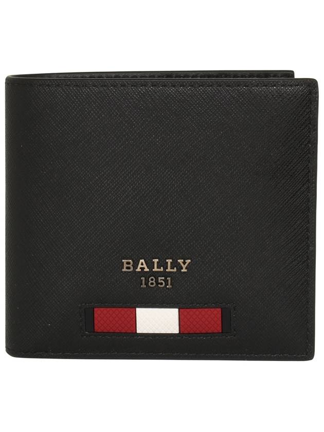 Half Wallet BRASAI MY106 BLACK Men's Half Wallet - BALLY - BALAAN 1