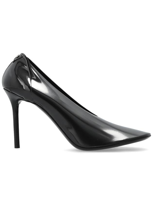 Courrèges Logo Stilettos, Women's, Black - COURREGES - BALAAN 1