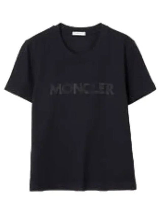 Logo Short Sleeve T Shirt Women s Tee - MONCLER - BALAAN 1