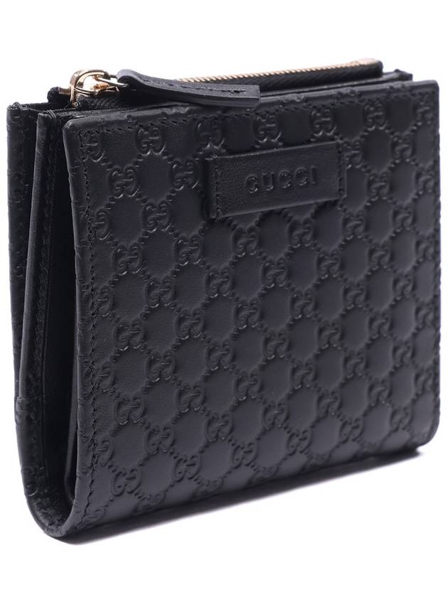 Zipper Microshima Half Wallet Black - GUCCI - BALAAN 4