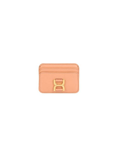 Marcie Leather Card Wallet Beige - CHLOE - BALAAN 2