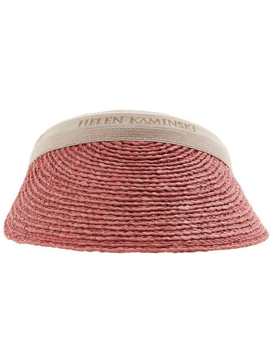 Women s Bianca Visor Hat HAT50265 POMELO NATURAL LOGO - HELEN KAMINSKI - BALAAN 2