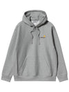 American Script Hoodie Grey Heather - CARHARTT WIP - BALAAN 2