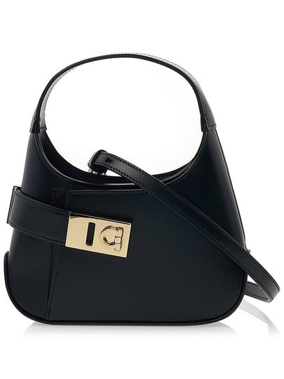 Archive Mini Hobo Shoulder Bag Black - SALVATORE FERRAGAMO - BALAAN 2