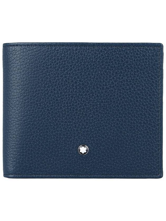 Meisterstuck Soft Grain Half Wallet Navy - MONTBLANC - BALAAN 2