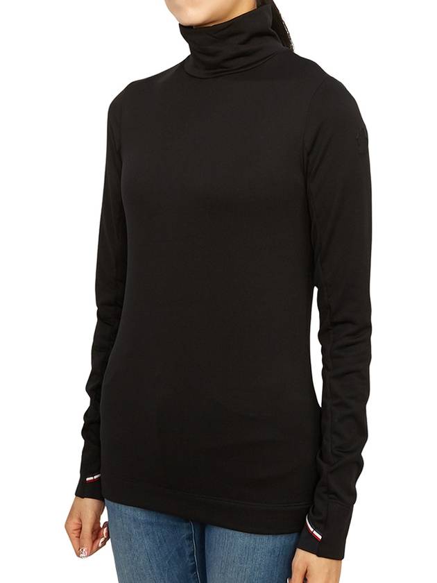 Women's Base Layer Turtleneck Black - MONCLER - BALAAN 3