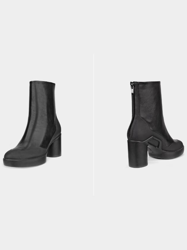 Motion 55 Leather Middle Boots Black - ECCO - BALAAN 3