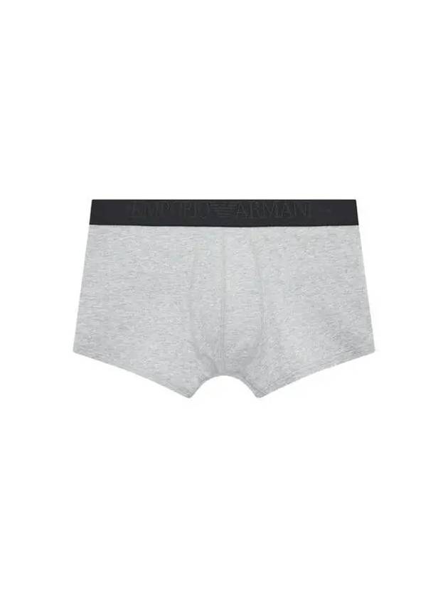 UNDERWEAR Men s Textured Logo Banding Drawn Melange Gray 270151 - EMPORIO ARMANI - BALAAN 1