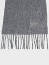 Logo embroidered cashmere scarf M1A150KN163 - PAUL SMITH - BALAAN 5