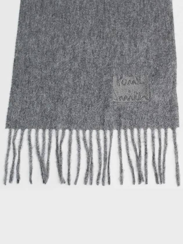 Logo embroidered cashmere scarf M1A150KN163 - PAUL SMITH - BALAAN 5