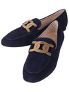 Kate Suede Loafer Blue - TOD'S - BALAAN.