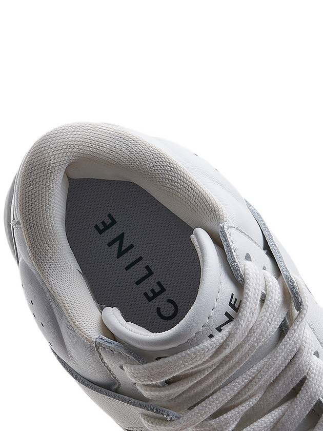 CT02 Velcro Mid-Top Sneakers Optic White - CELINE - BALAAN 8