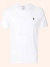 Men's Embroidered Pony Short Sleeve T-Shirt White - POLO RALPH LAUREN - BALAAN 2