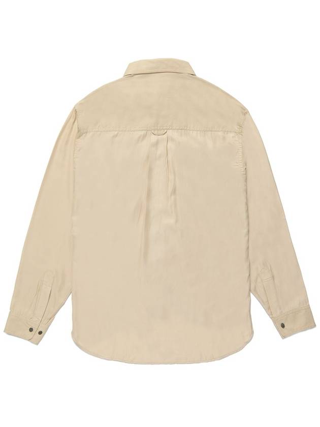 Loose Fit Military Shirt Beige - ROLLING STUDIOS - BALAAN 3