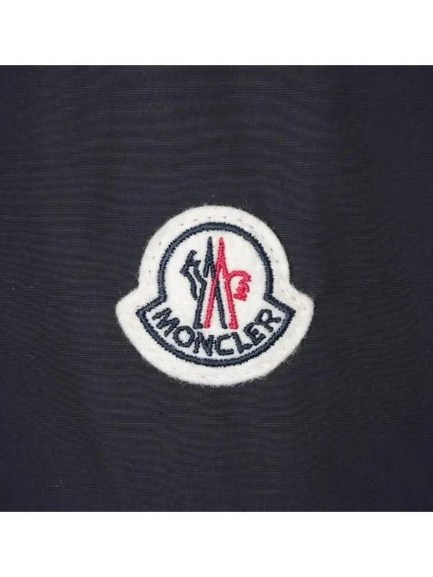 Ruinette Logo Patch Nylon Zip Up Jacket Navy - MONCLER - BALAAN 11