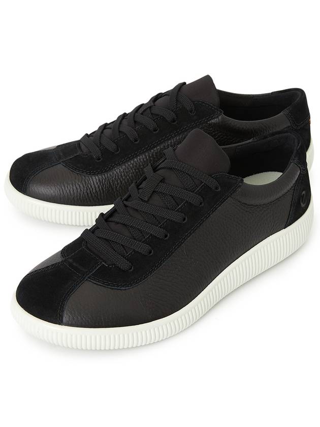 Soft Zero Low Top Sneakers Black - ECCO - BALAAN 2