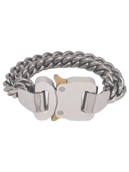 double chain bracelet silver - 1017 ALYX 9SM - BALAAN 1