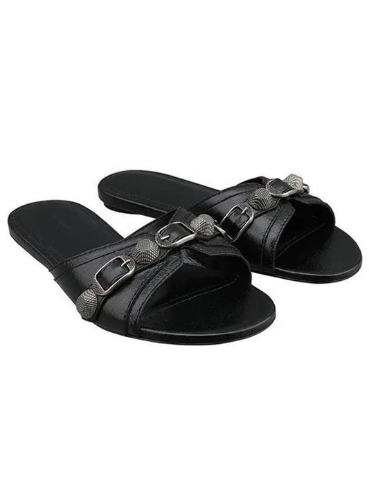 Le Cagole Slippers Black - BALENCIAGA - BALAAN 2