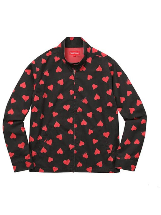 Hearts Harrington Jacket Black - SUPREME - BALAAN 1