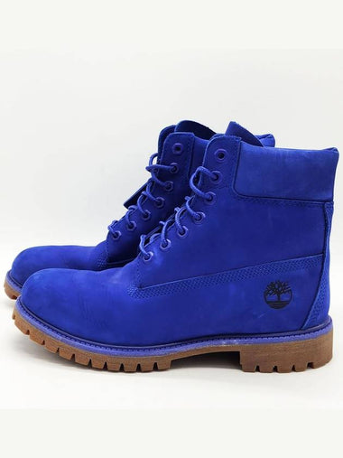 Men s 50th Anniversary Edition 6 inch Premium Waterproof Walker Combat Boots Blue - TIMBERLAND - BALAAN 1