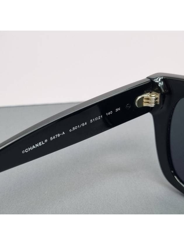 Heart Sunglasses Black A71468 - CHANEL - BALAAN 6