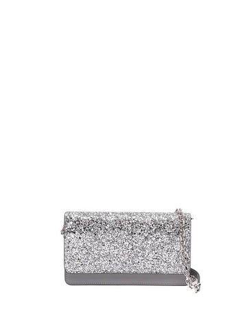 Glitter Chain Long Wallet Silver - MAISON MARGIELA - BALAAN 1