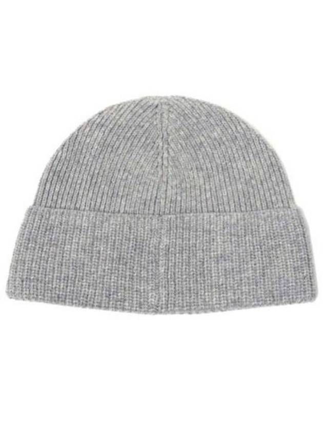 Bear Rib Knit Beanie Grey - POLO RALPH LAUREN - BALAAN 3