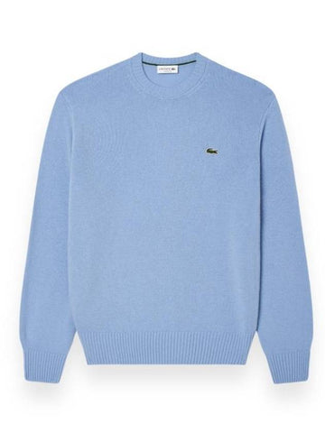 Basic Classic Fit Sweater Blue - LACOSTE - BALAAN 1