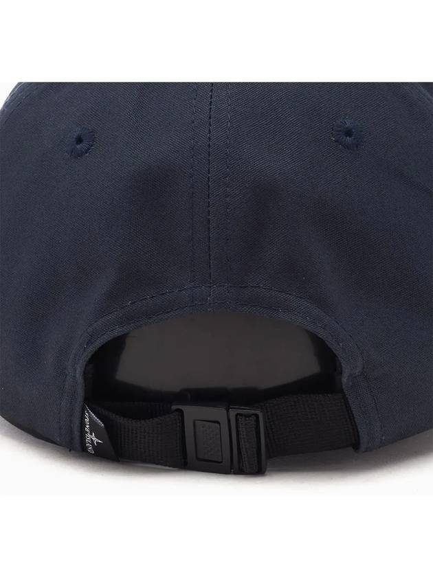 6 Panel Ball Cap Navy - STONE ISLAND - BALAAN 7