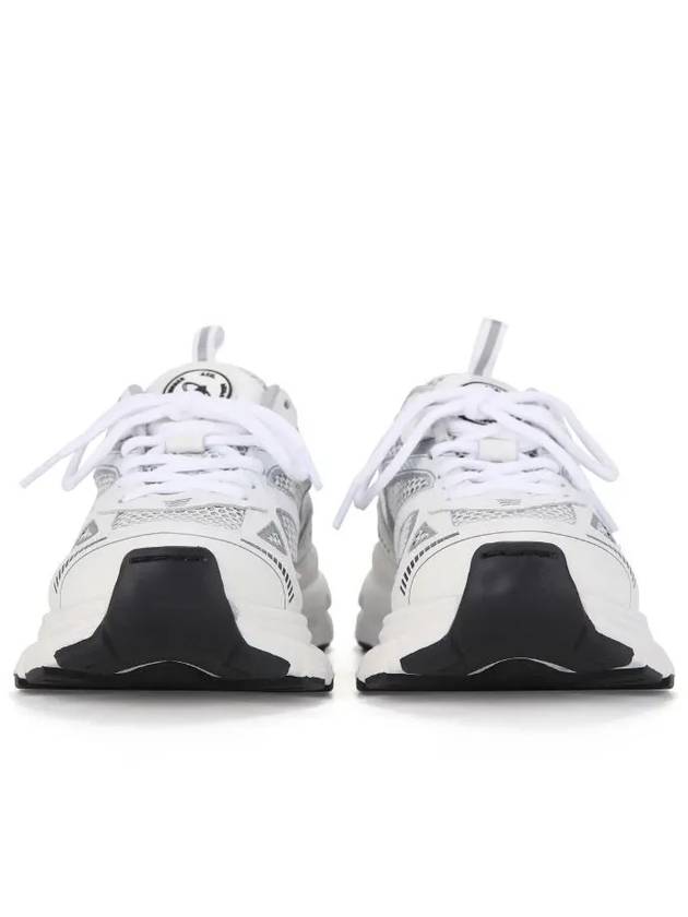 Marathon Runner Low Top Sneakers White Silver - AXEL ARIGATO - BALAAN 4