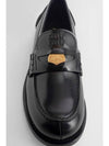 Brushed Leather Penny Loafers Black - MIU MIU - BALAAN 9