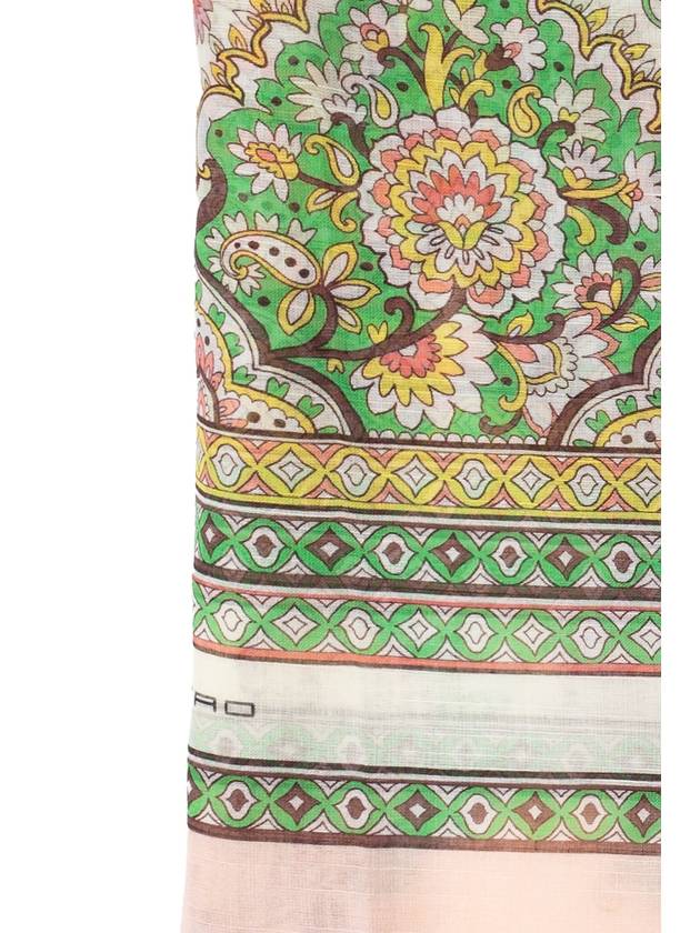 Etro Scarf With Decorative Print, Women's, Multicolour - ETRO - BALAAN 4