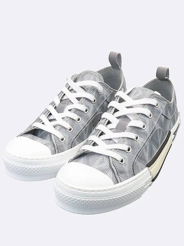 Unused 3SN249ZPP Gray B23 Low Top CD Diamond Men s Sneakers 41 260MM - DIOR - BALAAN 6