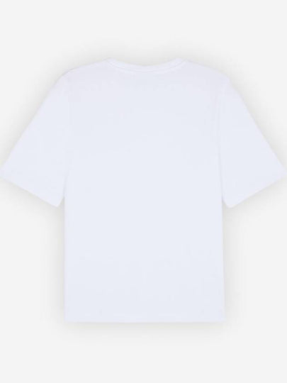 Handwriting Comfort Fit Short Sleeve T-Shirt White - MAISON KITSUNE - BALAAN 2