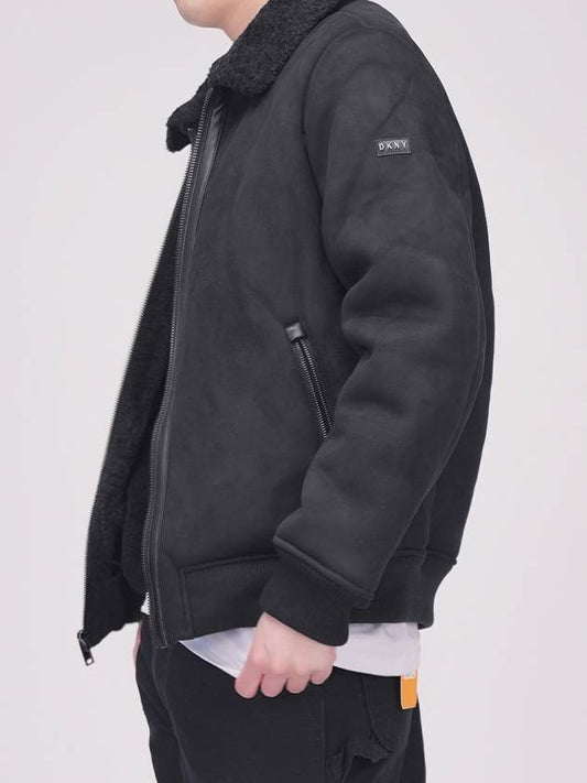 mens fleece mustang jacket - DKNY - BALAAN 1