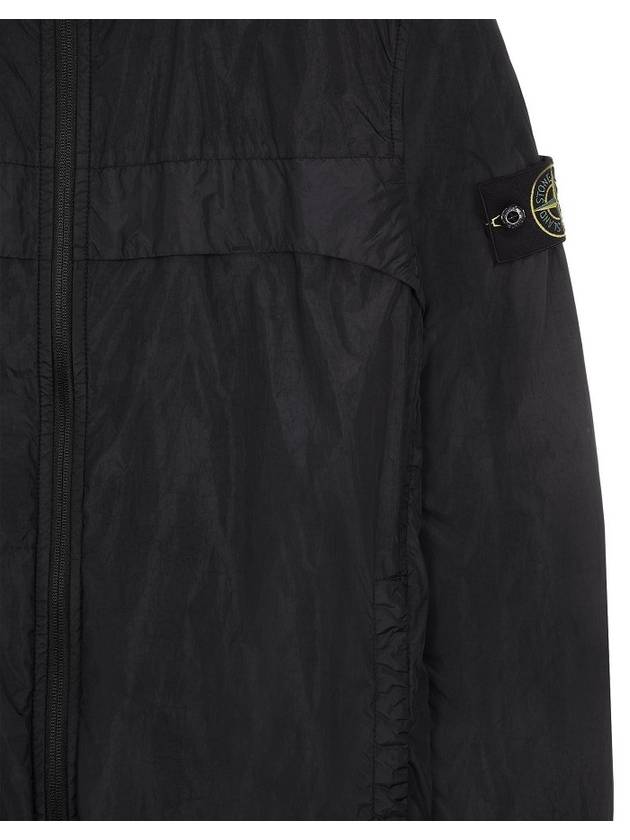 Garment Dyed Crinkle Reps R-NY Jacket Black - STONE ISLAND - BALAAN 5