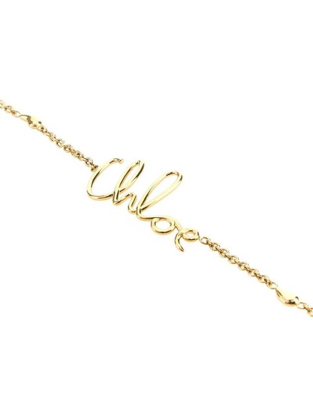 Logo Necklace Gold - CHLOE - BALAAN 3