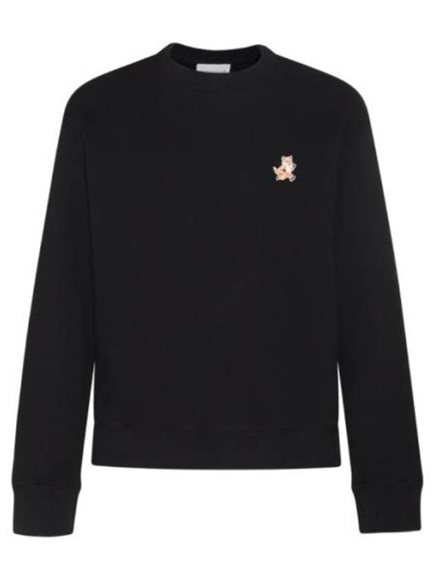 Fox Cotton Sweatshirt Black - MAISON KITSUNE - BALAAN 2