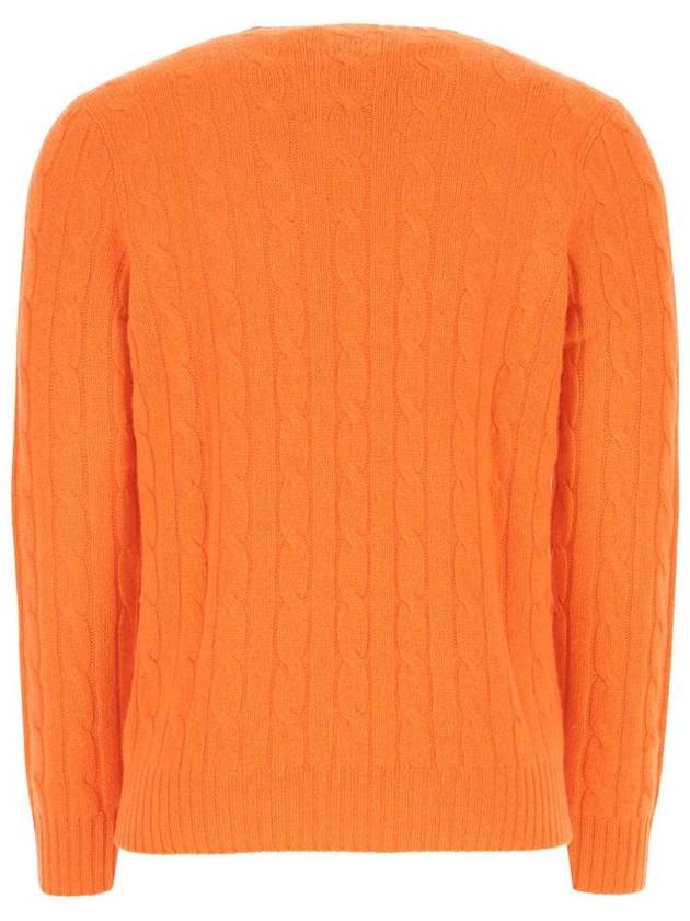 Cashmere Knit Top Orange - POLO RALPH LAUREN - BALAAN 3