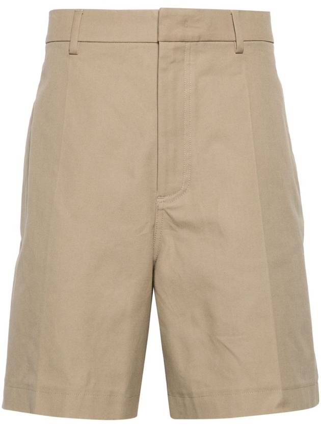 Valentino Garavani Shorts Beige - VALENTINO - BALAAN 1