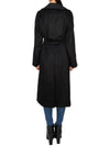 Manuela Single Coat Black - MAX MARA - BALAAN 6