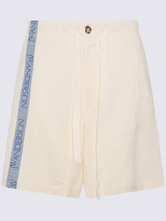 Intarsia Logo Wide Shorts SR0088PG1483002 - JW ANDERSON - BALAAN 2