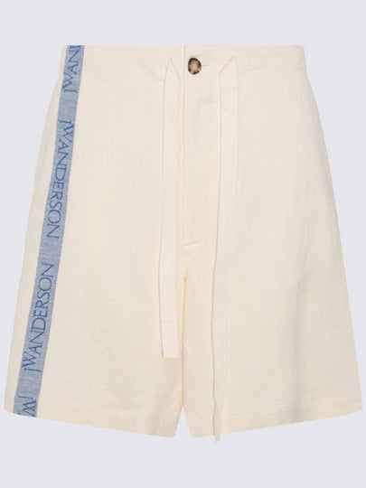 Intarsia Logo Wide Shorts SR0088PG1483002 - JW ANDERSON - BALAAN 2