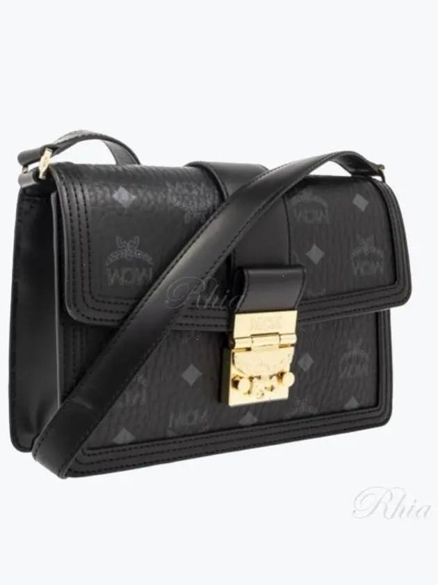 Tracy Visetos Cross Bag Black - MCM - BALAAN 2