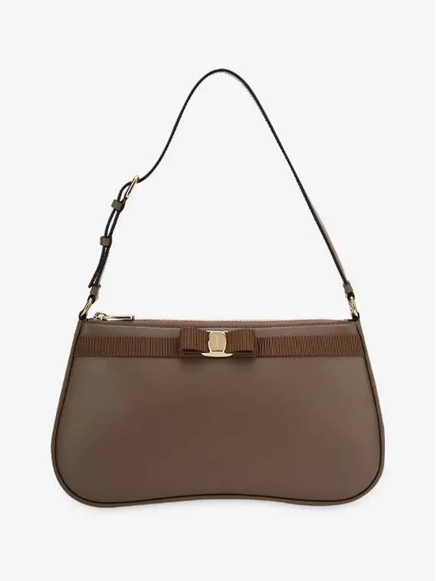 Vara Bow Small Shoulder Bag Caraway Seed - SALVATORE FERRAGAMO - BALAAN 4